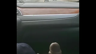 Getting a handjob driving around Upstate New York.